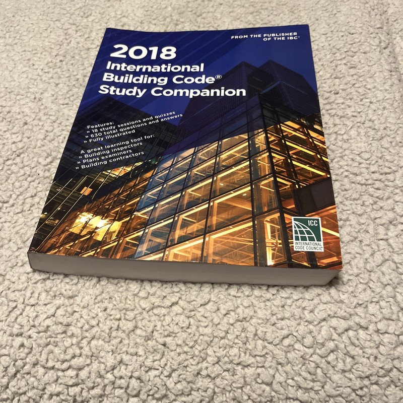 2018 International Building Code Study Companion by ICC (Trade Paperback)