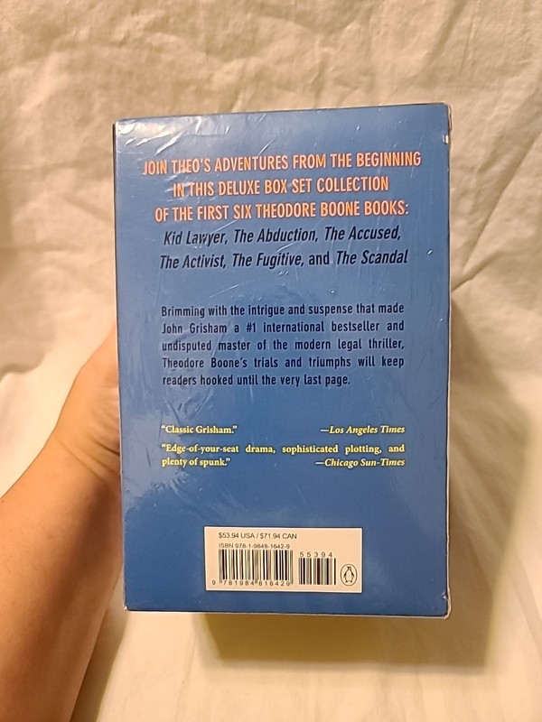Theodore Boone 6-Book Box Set by Grisham John (2019, Uk-Trade Paper) gallery