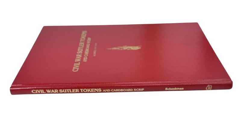 CIVIL WAR SUTLER TOKENS CARDBOARD SCRIP SCHENKMAN Catalog 1983 103 Pages gallery
