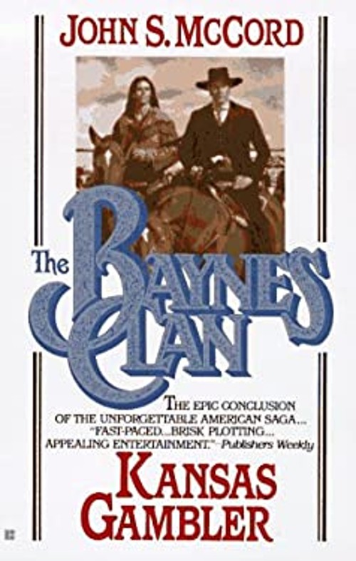 Kansas Gambler Mass Market Paperbound John S. McCord