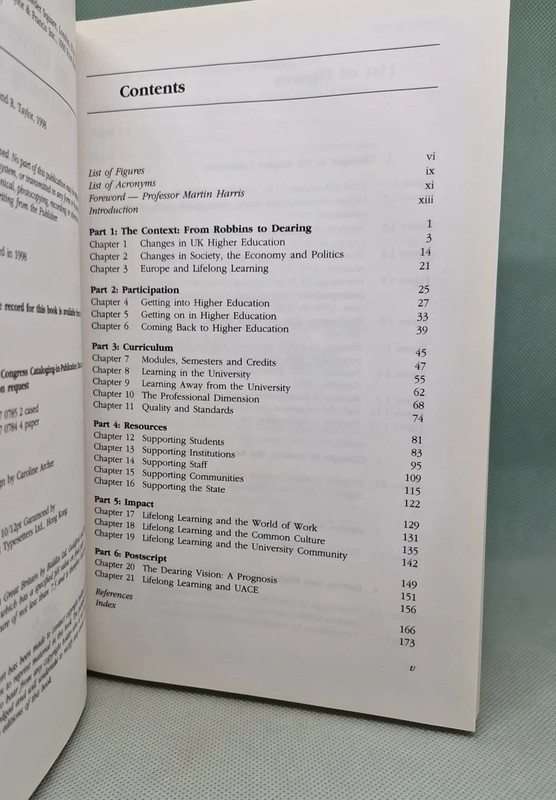 Lifelong Learning And The University - David Watson: 1998 HB, ISBN; 0750707852 gallery