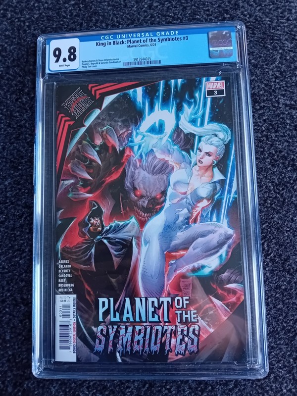 King in Black Planet of the Symbiotes #3 CGC 9.8 2021 Marvel Comics