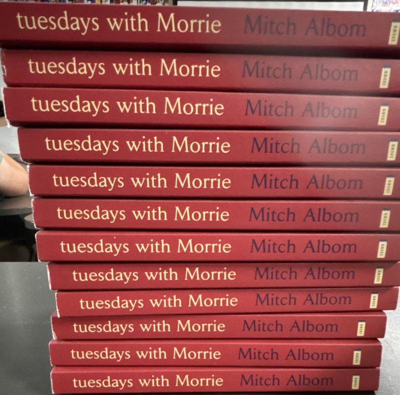 Mitch Albom Tuesdays with Morrie Paperback (Lot of 12)