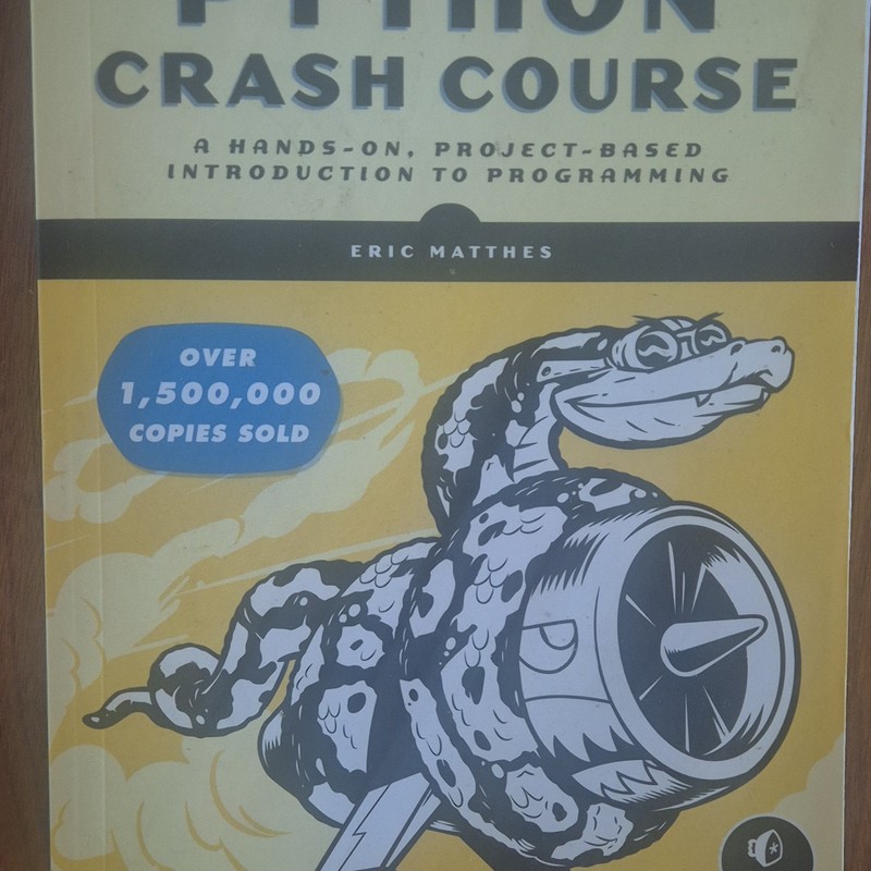 Python Crash Course Eric Matthes Third Edition Paperback No Starch Press