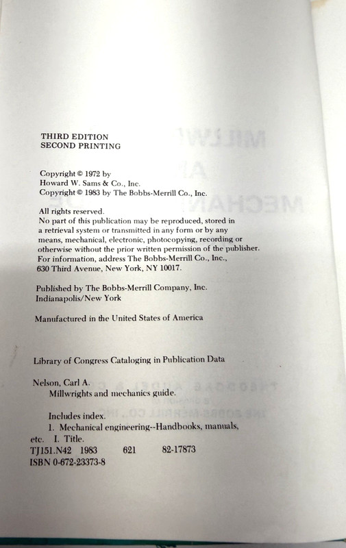 Audel Millwrights And Mechanics Guide & Machinery's Handbook gallery