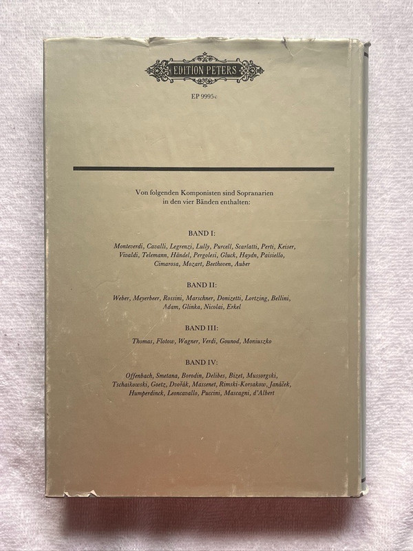 OPERATIC ARIAS FOR SOPRANO 132 Arias Vol.III * WAGNER, VERDI, etc * RARE! VG! gallery