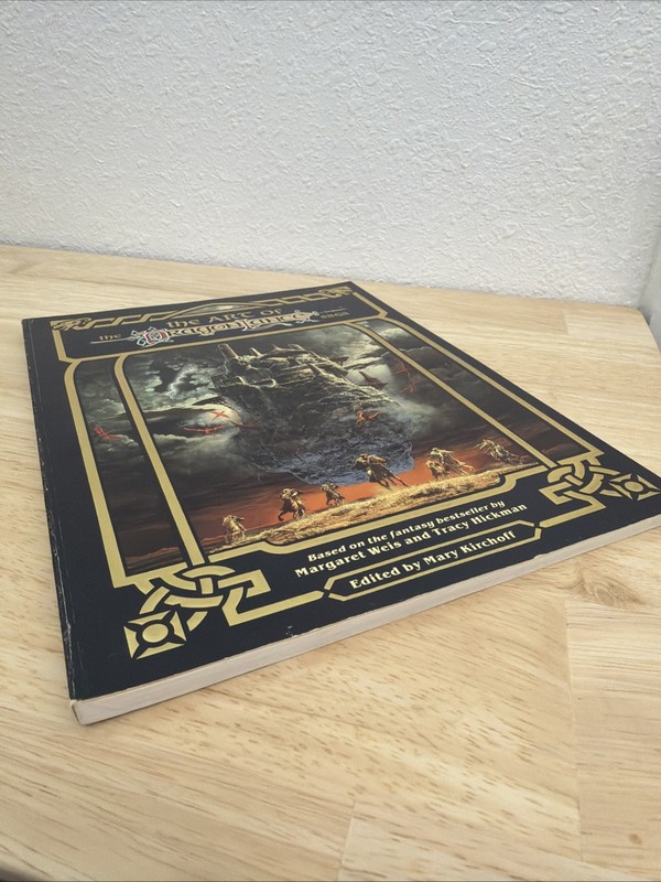 Vintage 1987 The Art of the Dragon Lance saga. Great condition. gallery