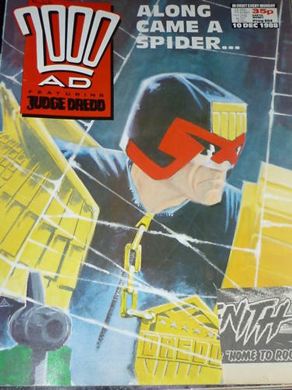 2000 AD Comic – PROG 604 – Date 10/12/1988 – UK PAPER COMIC