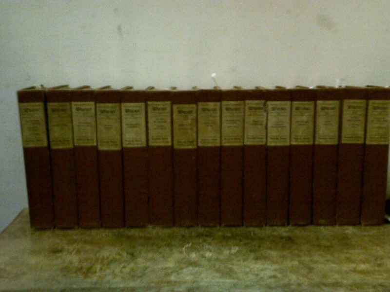 WRITINGS OF CHARLES DUDLEY WARNER, 1904, AUTOGRAPH ED, W/SIGNED PRINTS, 15 VOLS. gallery