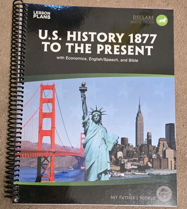 My Father's World U.S. History 1877 To Present. Homeschool Curriculum Set gallery