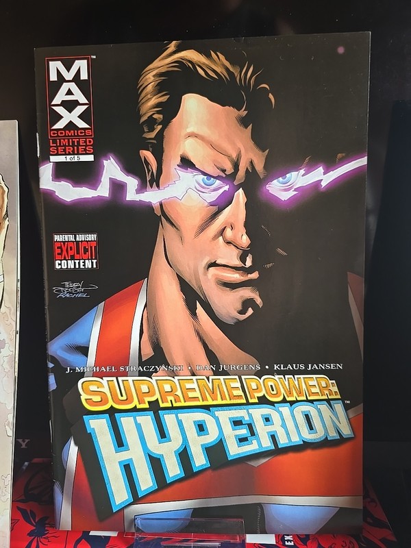 SUPREME POWER HYPERION MARVEL MAX #1-5 FULL SET - RUN [NM-] 5 COMICS IN LOT SET gallery
