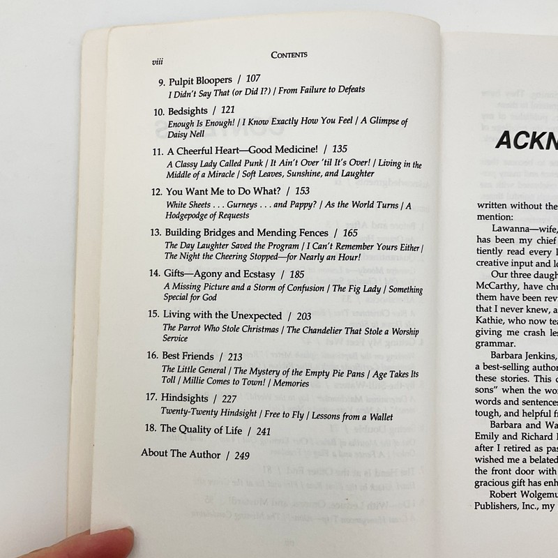 Stories I Couldn't Tell as a Pastor Memoir Paperback Book Bruce McIver 1991 gallery