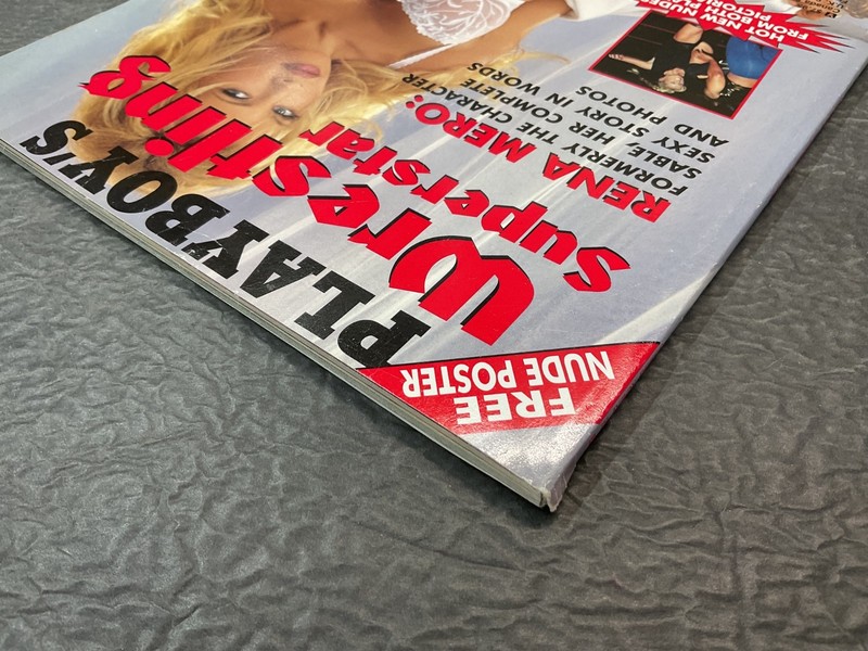 Playboy Press Special Edition Magazine Wrestling Superstar Sable with Poster gallery