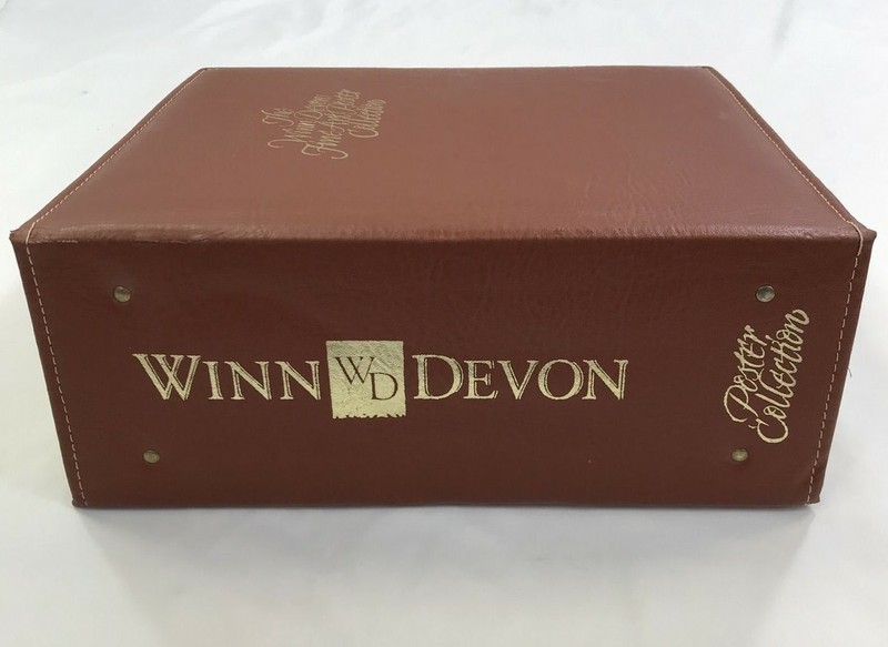 Vintage 1996 The Winn Devon Fine Art Poster Collection 5″ Binder Poster Book