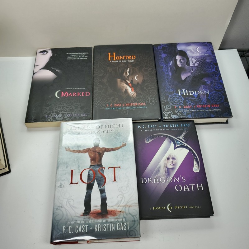 House of Night Series by P. C. Cast & Kristin Cast 13 HC & PB Lot Set gallery