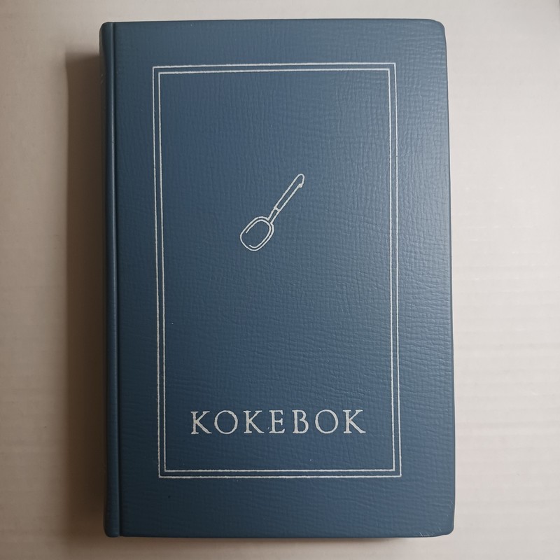 Vtg. Norwegian Language Cookbook KOKEBOK By RAGNA KJORVEN Illustrated 1966 HC