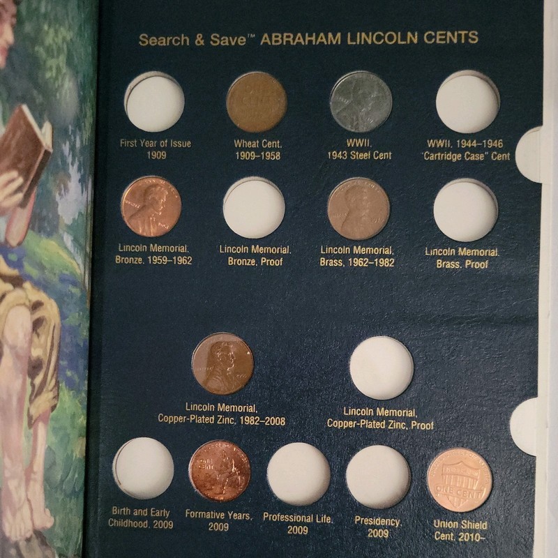 Whitman Little Book of Lincoln Cents by Whitman Publishing *Has some pennies* gallery