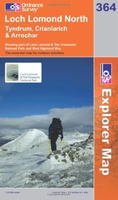 Loch Lomond North (OS Explorer Map Series) (OS Explorer Map Active), Ordnance Su