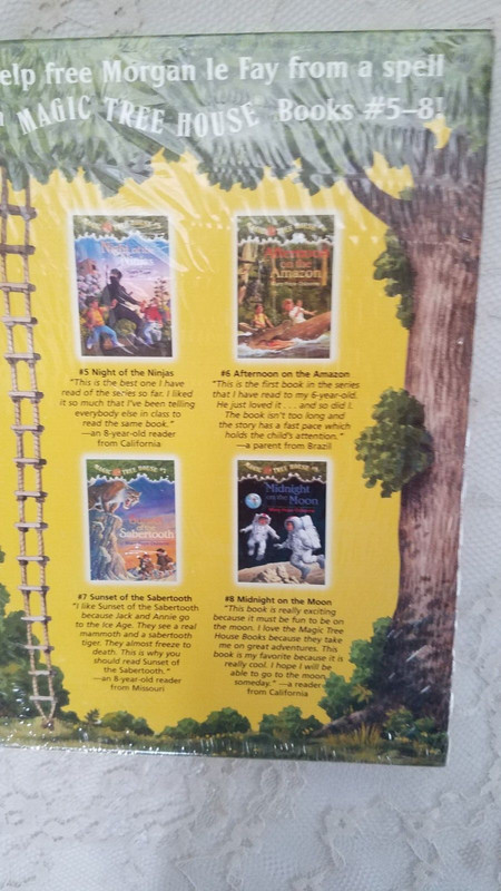 Magic Tree House BOXED SET of Paperbacks 5-8 in Slipcase (0375822666) gallery
