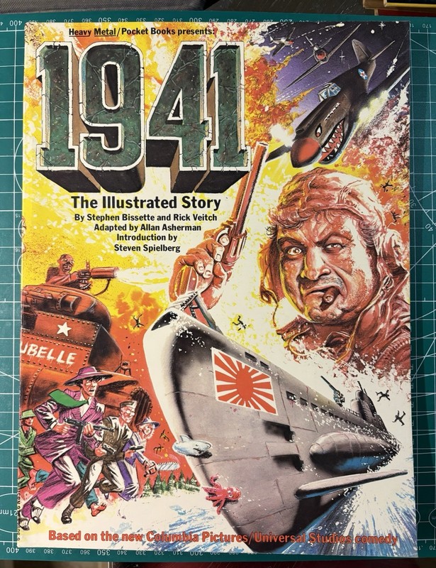1941 The Illustrated Story HEAVY METAL John Belushi Stephen Bissette Rick Veitch