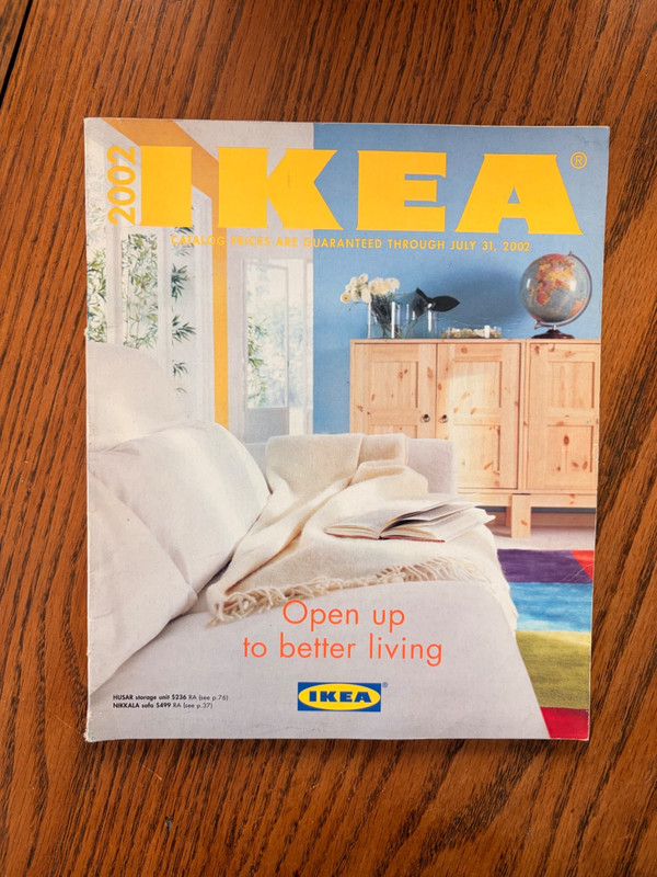 2002 IKEA Catalog / 342 Pages