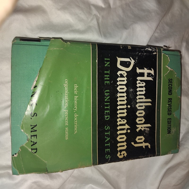 Handbook Of Denominations in the United States 2nd Rev Ed by Frank Mead