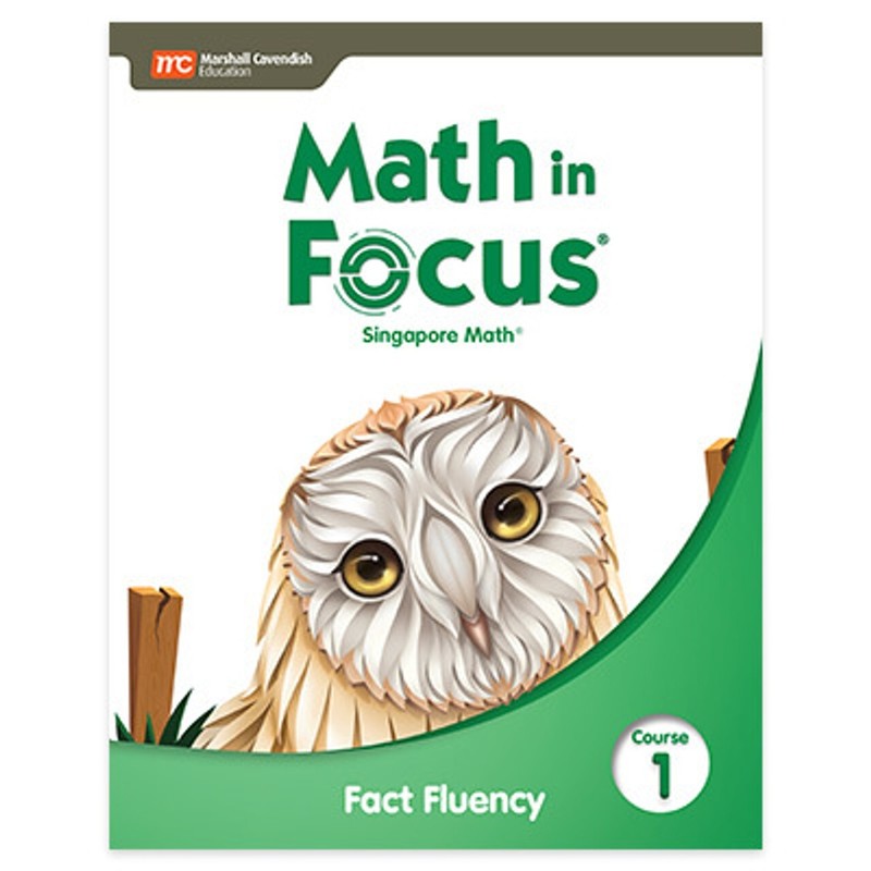 6th Grade 6 Math In Focus Fact Fluency Course 1 Singapore Math Curriculum