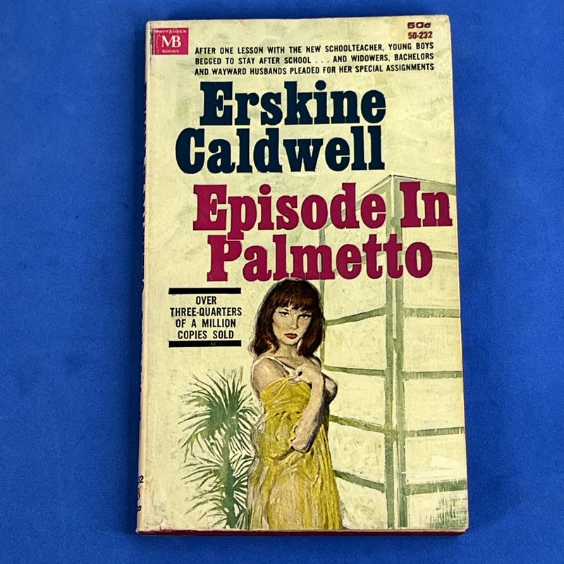 Vintage Books- Episode in Palmetto Erskine Caldwell Paperback Macfadden 1965