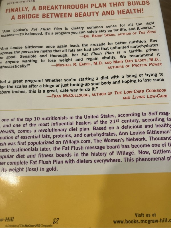 Fat Flush Plan by Ann Louise Gittleman (2014, eBook) gallery