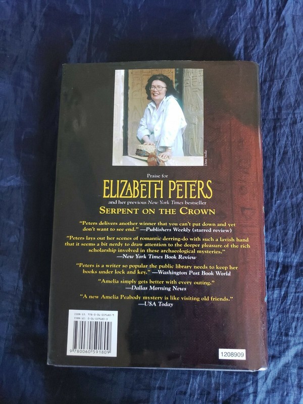 Amelia Peabody Ser.: Tomb of the Golden Bird by Elizabeth Peters HCDJ BCE gallery