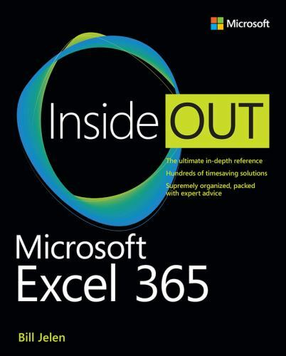 Inside Out Ser.: Microsoft Excel Inside Out (Office 2021 and Microsoft 365) …
