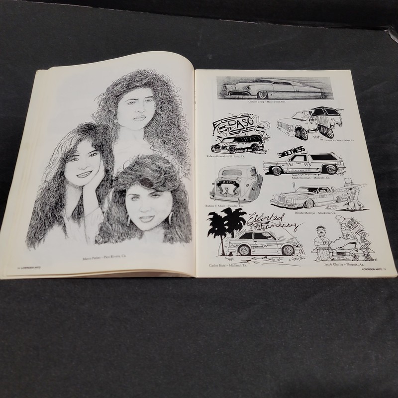Lowrider Arte Magazine Vintage Summer 1992 Issue Aztlan Artwork Chicano Culture gallery