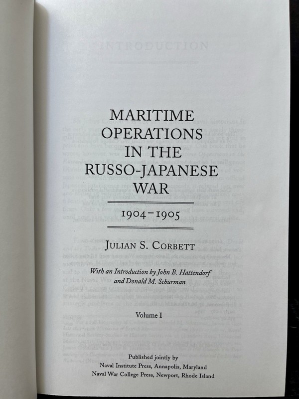 Maritime Operations Russo-Japanese War, 1904-1905 Stafford 2 Vol Set Like New K1 gallery