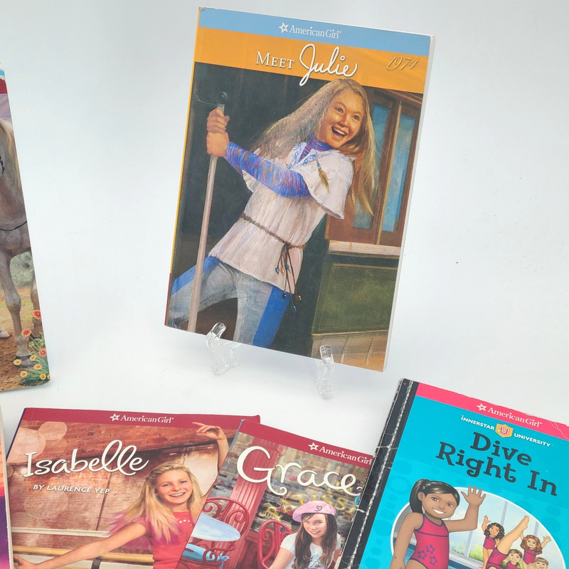 American Girl Paperback book lot of 10: Kit Grace Saige Julie Isabelle Luciana gallery