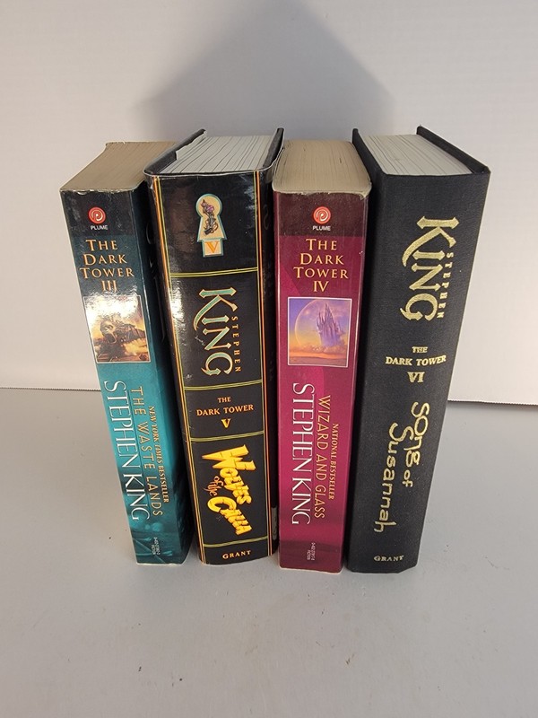 Stephen King Dark Tower Lot 4 Books III VI 1st Print Wolves Calla Song Susannah gallery