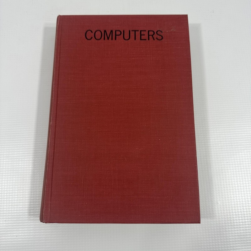 Vintage 1967 Computers Introduction to Computing Concepts HC Wiley Davidson