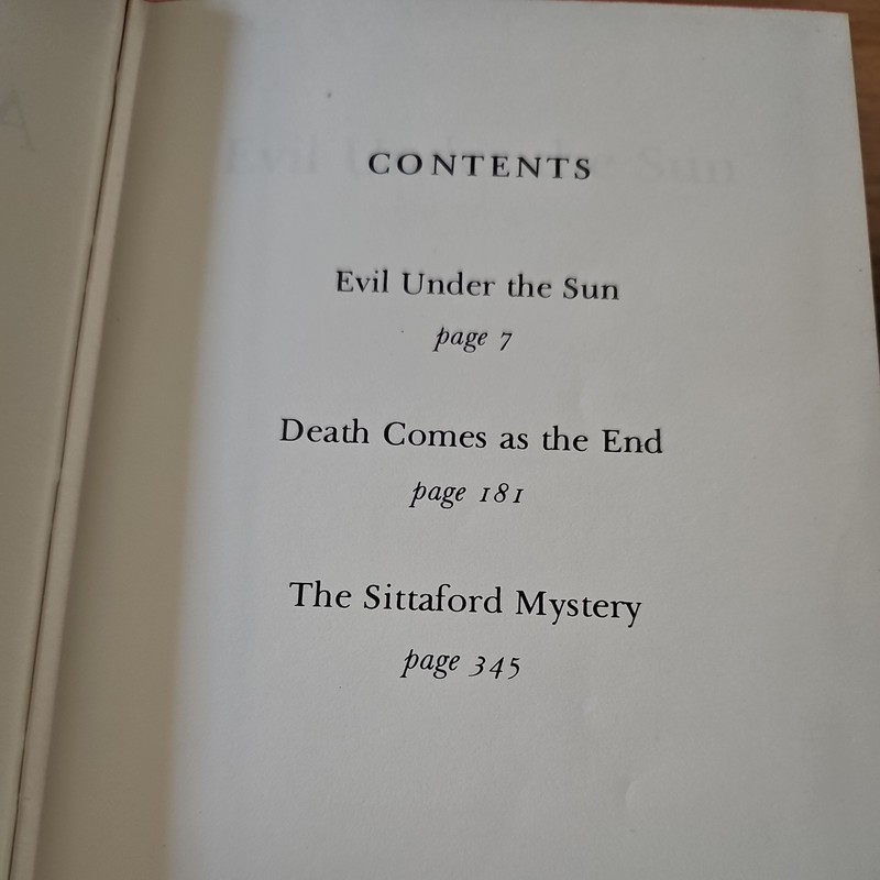 3 AGATHA CHRISTIE CRIME COLLECTION 3 in 1 Hamlyn 1970/71 9 Stories in 3 vol B11 gallery
