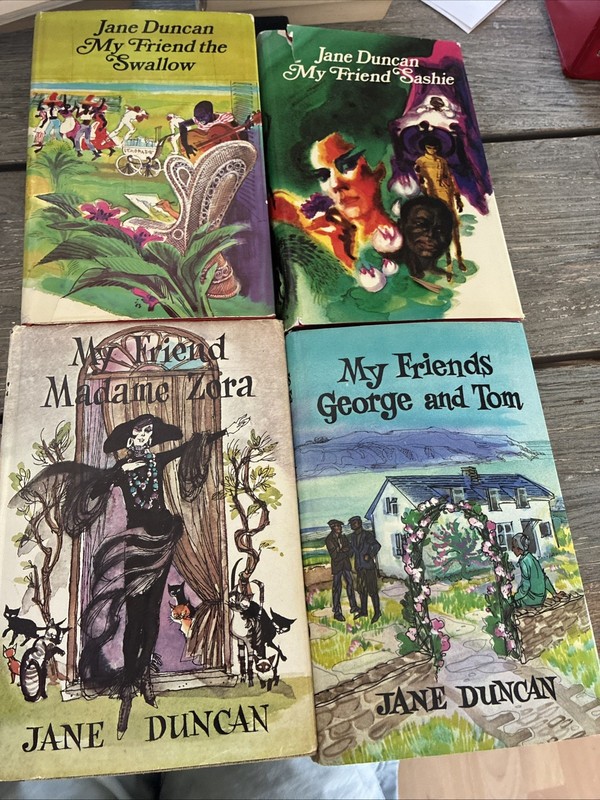 Lot of Jane Duncan Novels 1970 DJ Hard Cover Vintage Novel 1st Ed.