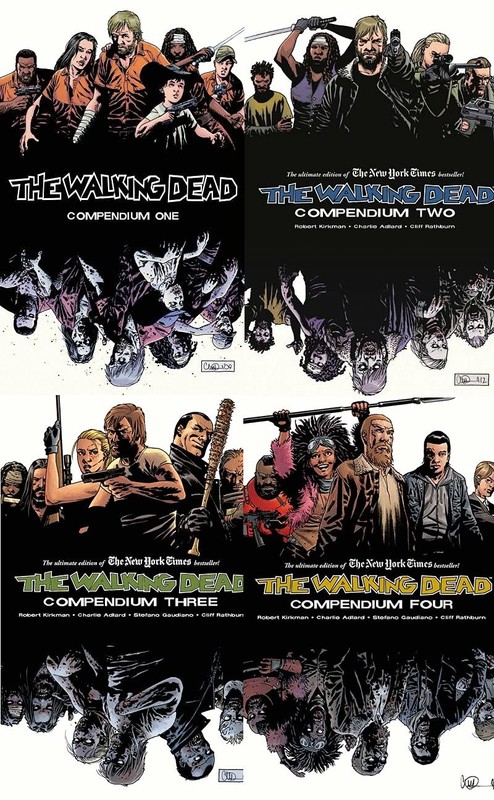 WALKING DEAD COMPENDIUM TP VOL 1-4 by Kirkman, Robert