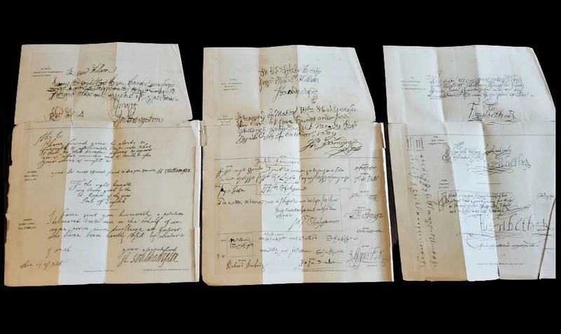 1796 Elizabeth Forgery Inquiry into Authenticity of Miscellaneous Papers Inserts