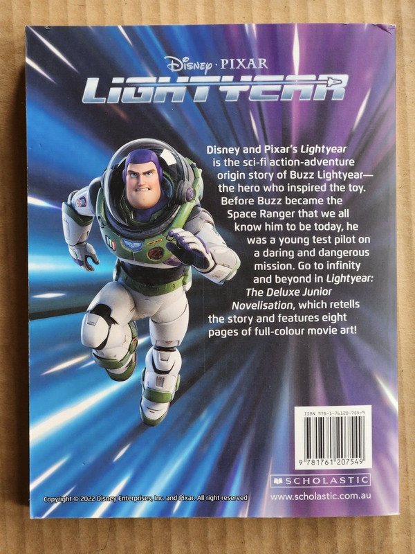 LIGHTYEAR - The Deluxe Novelisations - 138 pages soft cover book gallery