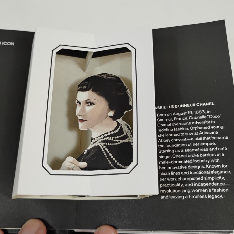 Chanel History Fashion Unfolded Pop Up Chanel Book w Slipcase Fashionary 2025 gallery