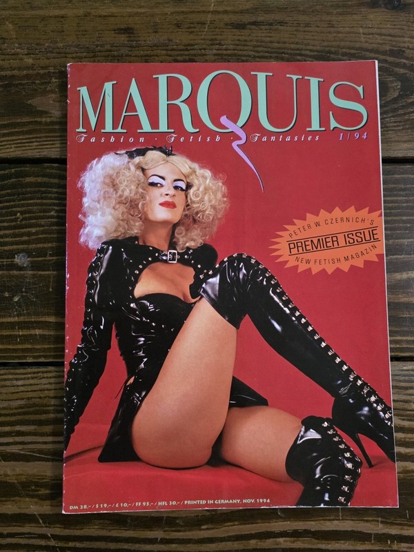 Marquis Fashion Magazine 1/94 Premier Issue English