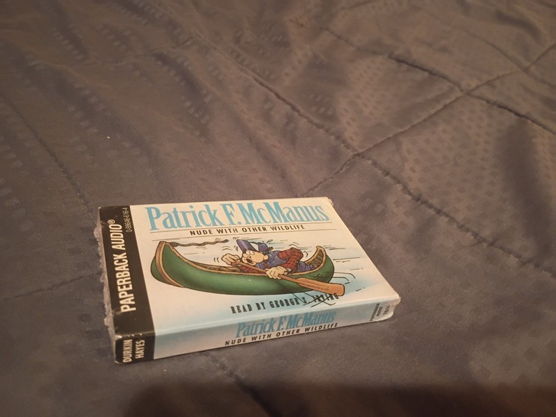 Patrick F McManus NUDE WITH OTHER WILDLIFE PAPERBACK AUDIO CASSETTE Brand NEW gallery
