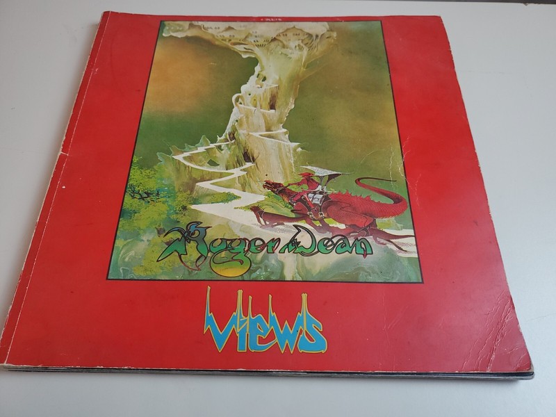 Views by Roger Dean, Vintage Science Fiction Art Book, Dragon’s Dream Ltd. 1975