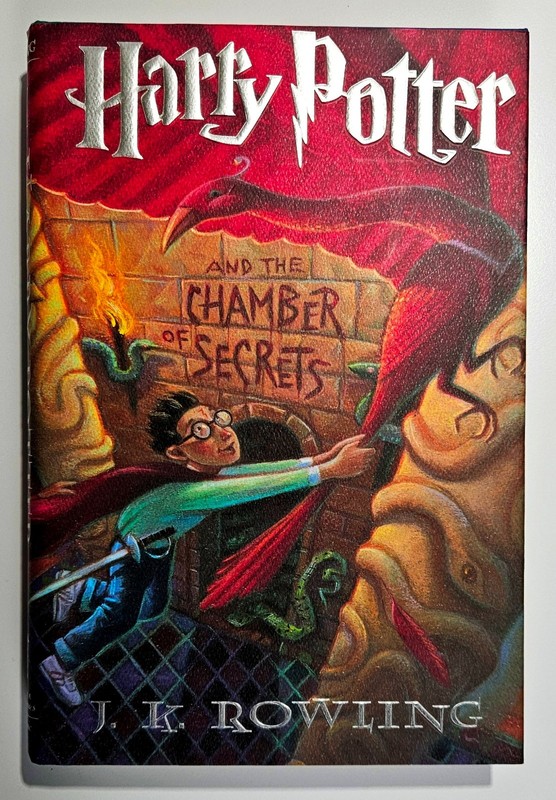 Complete Set 7 HARRY POTTER Hardcover Books Lot J.K. ROWLING some 1st/1st Ed gallery