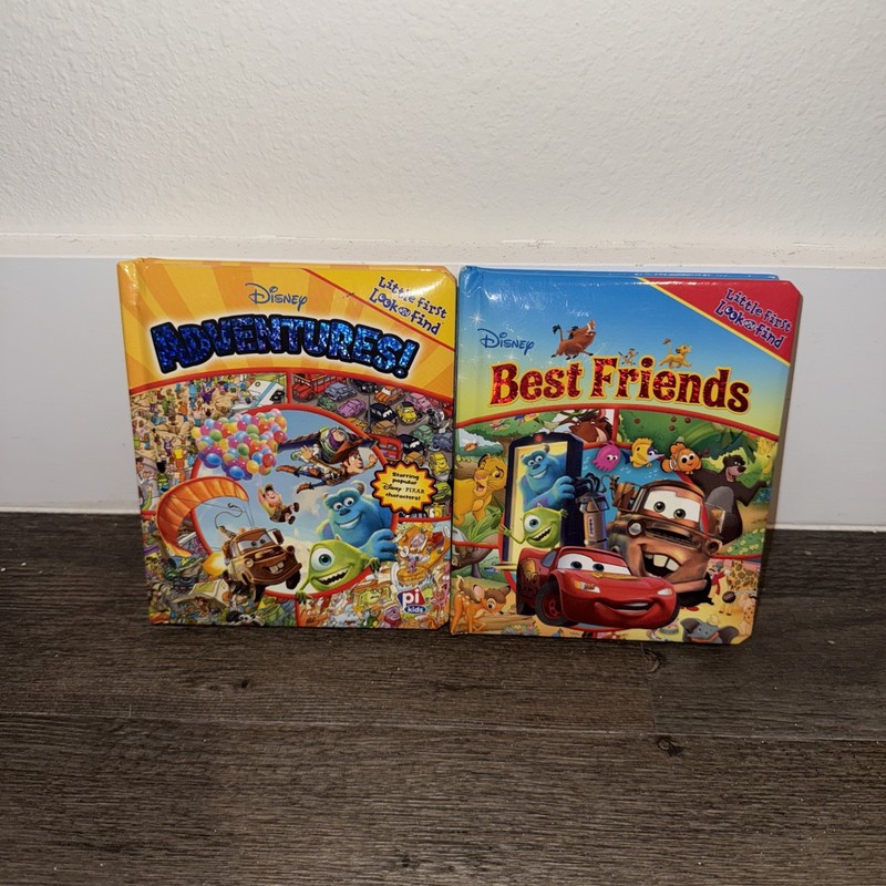 Disney Best Friends & Adventures Children Books Great Condition Lot Of 2