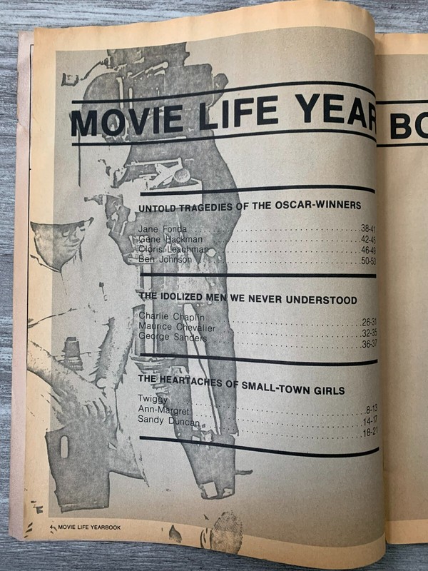 1972 MOVIE LIFE YEARBOOK Magazine #50 G/VG 3.0 Ann-Margret / Elizabeth Taylor gallery