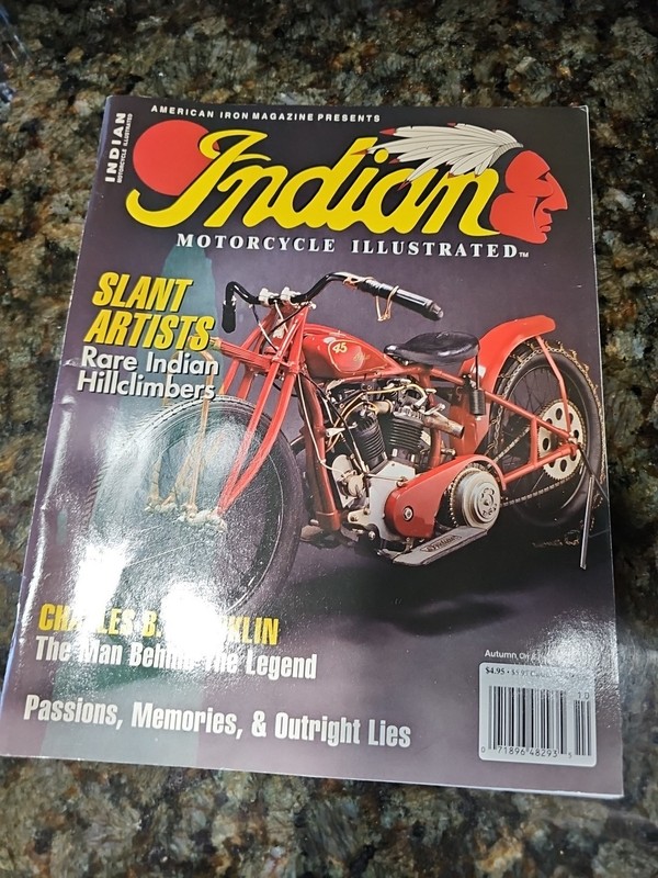 Indian Motorcycle Illustrated Magazine Lot Magazines 8 Issues 1994-96 gallery