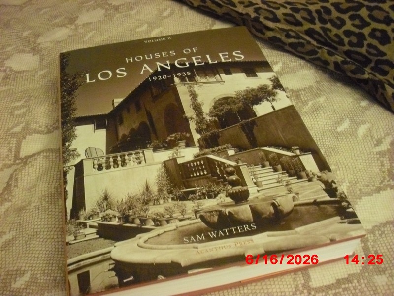 Houses of Los Angeles 1920 – 1935 (2007) SUN DAMAGE TO COVER, INSIDE BRAND NEW!